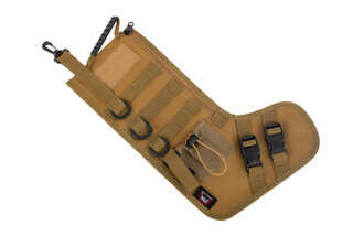Primary Arms Tactical Christmas Stocking in tan with handle